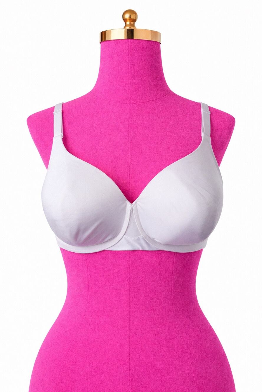 Cacique Cooling French Underwire white bra, full coverage 44DDD
